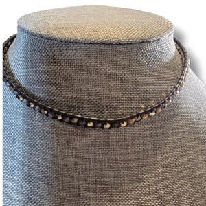 Chan Luu Choker/bracelet sterling silver beads.